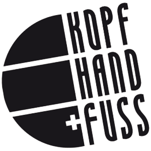 Logo - KOPF, HAND und FUSS
